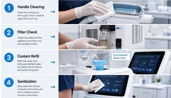 Panduan Penyelenggaraan & Pembersihan Profesional Untuk Mesin Cryolipolysis (...